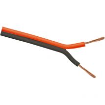 Cable paralelo rojo-negro 2x1,5.