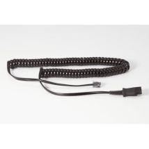 Auerswald 2335712 Câble Pour Casque Noir