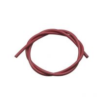 Câble haute tension silicone D.7 rouge au mètre