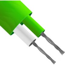 Rs Pro - Câble pour thermocouple type k 10m, temp. max. +260°C, gaine pfa ( Prix pour 1 )