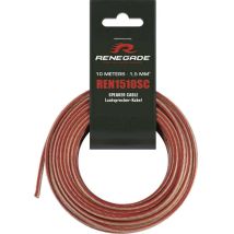 Câble D'Enceinte Renegade Ren1510sc, Section 2 X 1,5 Mm², Longueur 10 M
