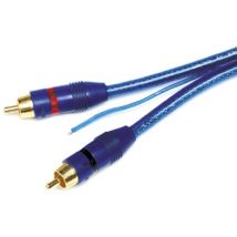 Caliber - Cable Rca Stereo Double-blinde Avec Remote - Serie 400 - 4m