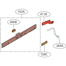 Câble ( repère 284 A )