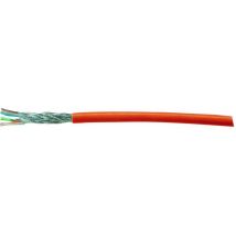 Kash - 70i019 Câble Réseau Cat 7 S/ftp 4 X 2 X 0.25 Mm² Orange 100 M W824751