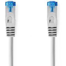 Câble réseau CAT6a s/ftp RJ45 Male RJ45 Male 2.00 m Snagless Rond lszh Gris Label