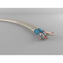 Acome - cable réseau - catégorie 6 - utp - lsoh-fr - 2 x 4 paires - ivoire - au mètre dca m5009st
