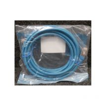 Câble réseau cordon RJ45 blindé bleu catégorie 6A 100ohms sftp longueur 3m Uniformatic