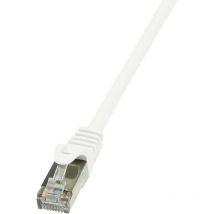 Câble réseau Logilink cat 6 f/utp 5 m blanc - CP2071S - [1x RJ45 mâle - 1x RJ45 mâle] V965521