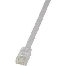 Câble réseau Logilink cat 6U/UTP 3 m blanc - CF2061U - [1x RJ45 mâle - 1x RJ45 mâle] V965481