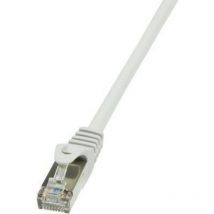Câble réseau Logilink CAT5e sf/utp 0.50 m vert - CP1022D - 0.50 m - gris - [1x RJ45 mâle - 1x RJ45 mâle] V965051