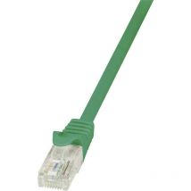 Câble réseau Logilink u/utp cat 5e 1 m vert - CP1035U - 1.00 m - vert - [1x RJ45 mâle - 1x RJ45 mâle] V964561