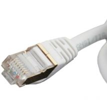 Câble Réseau Rigide ftp 7ème Catégorie Iggual IGG318621 Blanc 10 m