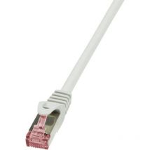Logilink - Câble réseau RJ45 cat 6 s / ftp 2 connecteurs RJ45 - 5 m - Gris - CQ2072S