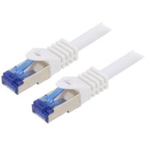 Cable reseau RJ45 Male s-ftp Cat6a - 0.5m