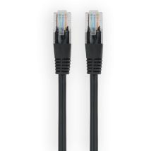 Cordon Rj45 Utp Cat 5 - Male / Male - 3 Mètres - Noir