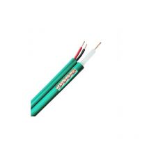 Cctv - Câble RG59 Bobine 300m Rg59 + 2x0,75mm Vert Kx6p-300