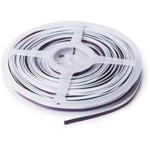 Toolland - Velleman câble rvb pour flexibles led - 4 conducteurs - 25 m (4 x 0.33 mm²)