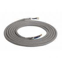 Cable Textil redondo doble aislamiento 2 contadores