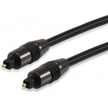 Equip - 147921 - toslink - Mâle - toslink - Mâle - 1,8 m - Noir