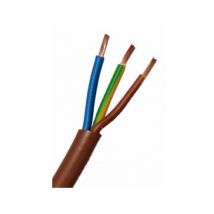Câble tripolaire Electraline fs18 3g1.5 10 mètres marron - 16007