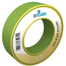 Câble Ligne Flexible Jaune/vert H07v-k R/10m - 2,5