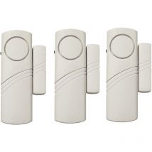 Electraline - Sensores de alarma para puertas y ventanas - 3 piezas