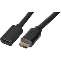Y-C166K Câble d'extension hdmi 2.0 haute vitesse 4K 60 Hz 3M / hdmi (m) – hdmi (f) / prend en charge l'affichage 3D et HDCP2.2 / Dolby