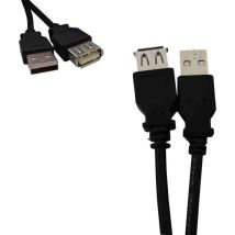 Câble usb 2.0 mâle - femelle 5m