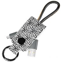 Cable usb 2.0 usb a male usb b micro prise male 0.22m - Noir