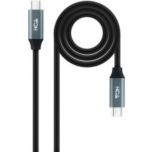 Nanocable - Cable Usb 3.2 Gen2x2 Usb-c a Usb-c 3m Negro 10.01.4303