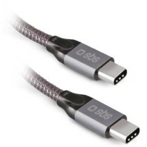 SBS - Câble usb Câble usb-c - usb-c 240W avec lecture vidéo