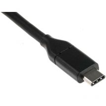 Câble usb Rs Pro Male usb-c vers Male usb-c, Noir, 1m ( Prix pour 1 )
