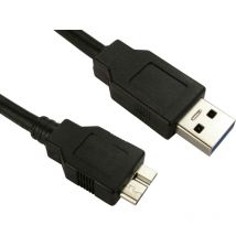 Câble usb Rs Pro Micro usb b mâle vers usb-a 3.0 mâle, 2m ( Prix pour 1 )