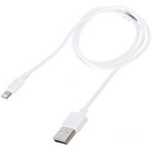 Cable de charge et synchronisation compatible avec Iphone5-6. Ipad Mini. Ipad 4. Ipod Nano 7 et Touch 5 - 1m - TNB