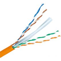 Safire - Cable Utp Cat6 Rigid Cu Lszh Orange (305m) Utp6e-300-h-c