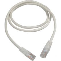 Câble utp Safire Ethernet - Connecteurs RJ45 - Catégorie 5E - 1 m - Couleur blanche