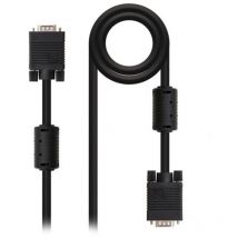 Nano Cable - Câble Svga mâle vers mâle Hdb15 avec ferrite 2m 10.15.0102