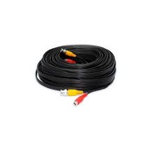 Jod1 - Cable video bnc video 12v de 20 m 'tout en un'