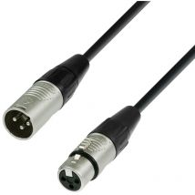 Adam Hall - Cable xlr Macho a xlr Hembra 2,5m Krystal Edition