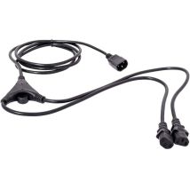 Câble y pour appareils iec Hawa 1008273 noir 5.00 m