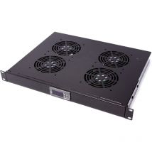 Rackmatic - Kit de ventilation avec thermostat pour serveur rack 19' avec 4 ventilateurs de 120mm