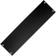 Rackmatic - Panel ciego de 3U para armario rack 19' Tapa negra