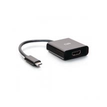 Cables To Go C2G Adaptateur-convertisseur USB-C vers HDMI- 4K 60 Hz - 0,2 m - USB Type-C - HDMI - Mâle - Femelle - Droit (C2G54459)