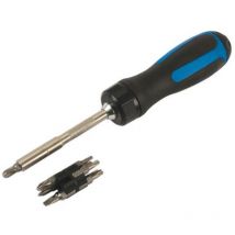 Cacciavite A Cricchetto Con Portabit E Set Di 10 Bit - Utensili Laser