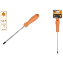 Trade Shop - Schraubendreher 6x200mm Mit Magnetischer Sternspitze Aus Cr-v-stahl 97519 -