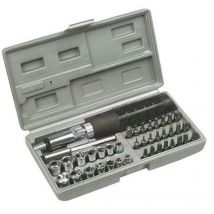 Set avvitamento con inserti e bussole set 40 pz