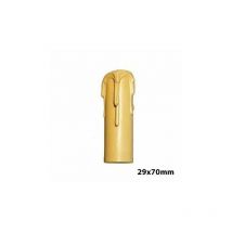 Cache bougie pour douille crème 29x70mm Solera 853C