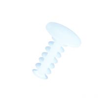 Cache cheville 14mm x 40mm Blanc 40mm