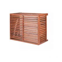 Decoclim - Cache unité extérieure en bois taille m bm