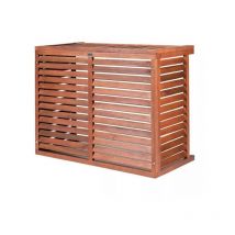 Decoclim - Cache unité extérieure en bois taille l bl